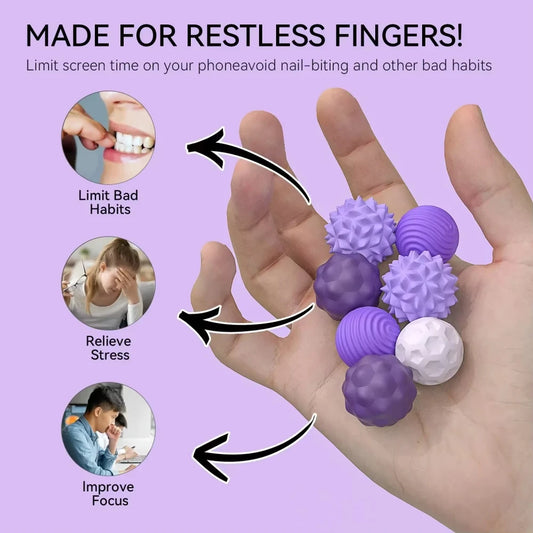 Magnetic Sensory Fidget Stones