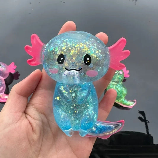Colorful Stretchy Axolotl Fidget Toy